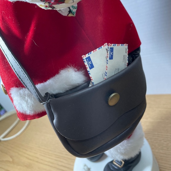 Vintage Telco The Original Motionette of Christmas Santa Clause w Mailbag VIDEO - Picture 6 of 11